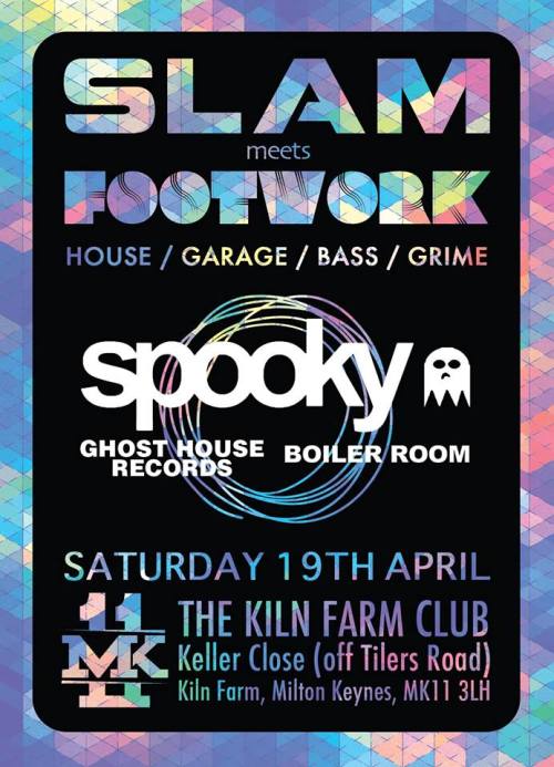 Slam v Footwork @ Kiln Farm  Club, MK - Sat 19 April 2014